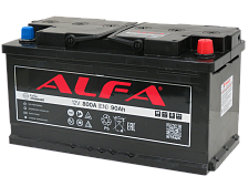 Аккумулятор ALFA STANDARD (90 Ah)